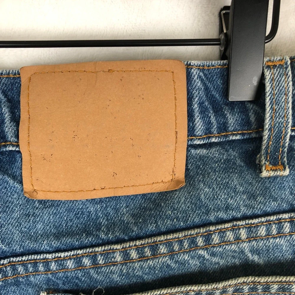 VTG Levis 517 Orange Tab Bootcut Distressed Jeans 36x30 USA Made Blue 40517-0215